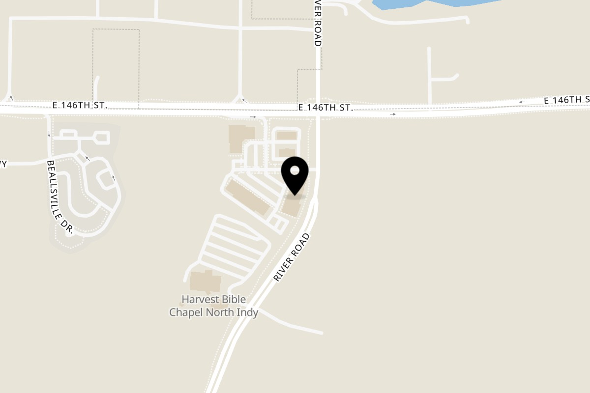 Map showing the location of Kick Starrt on 14560 River Rd in Carmel